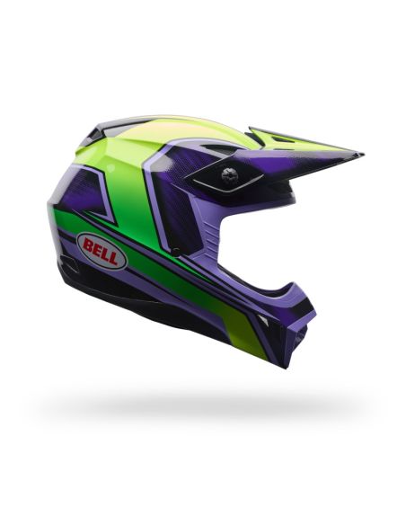 Casque cross Bell MX-10 MIPS Speedway- Violet