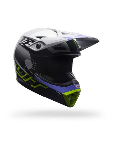 Casque cross Bell MX-10 MIPS Intake- Noir Argent