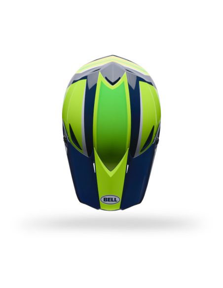 Casque cross enfant Bell MX-10 MIPS Spiral- Jaune fluo