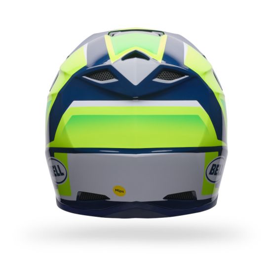 Casque cross enfant Bell MX-10 MIPS Spiral- Jaune fluo