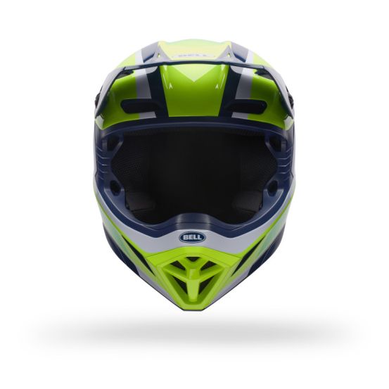 Casque cross enfant Bell MX-10 MIPS Spiral- Jaune fluo