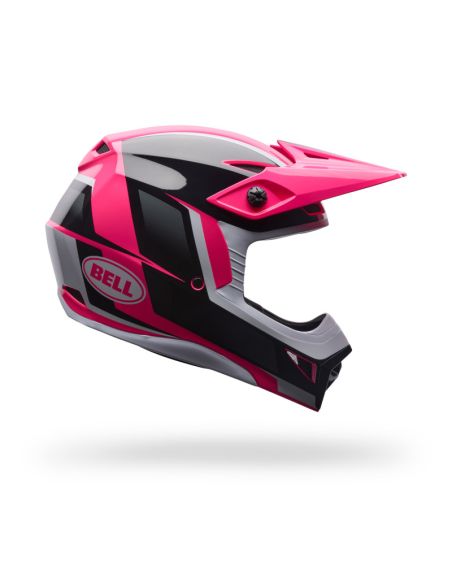 Casque cross enfant Bell MX-10 MIPS Spiral- Rose