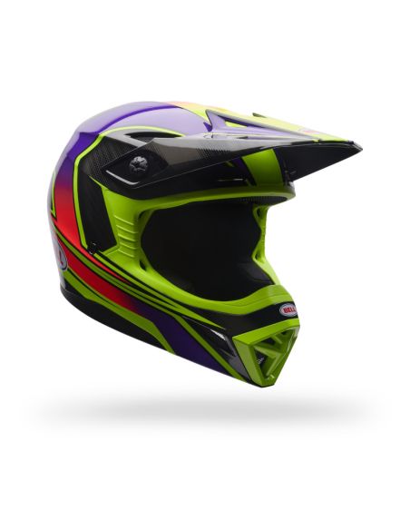 Casque cross enfant Bell MX-10 MIPS Speedway- Violet