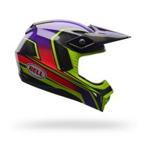 Casque cross enfant Bell MX-10 MIPS Speedway- Violet 2