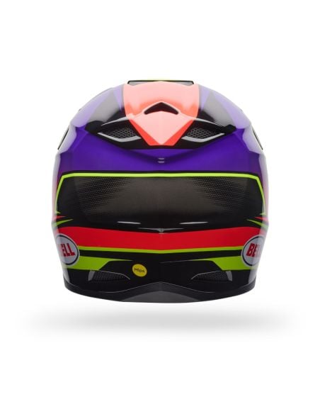 Casque cross enfant Bell MX-10 MIPS Speedway- Violet