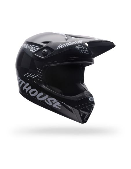 Casque cross Bell MX-10 MIPS Fasthouse Goodtimes- Noir mat