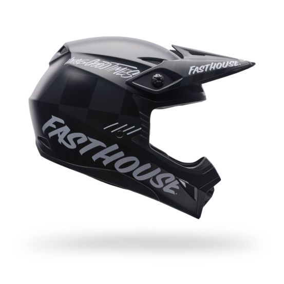 Casque cross Bell MX-10 MIPS Fasthouse Goodtimes- Noir mat