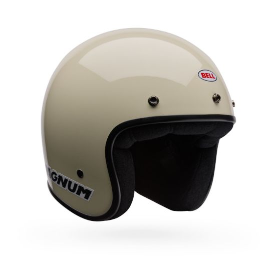Casque jet Bell Magnum Solid- Blanc