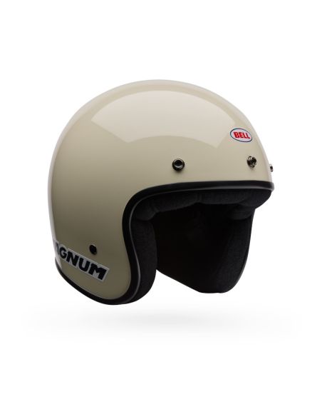 Casque jet Bell Magnum Solid- Blanc
