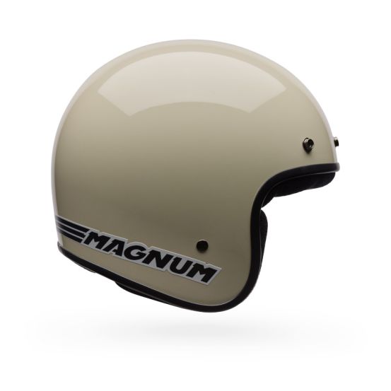 Casque jet Bell Magnum Solid- Blanc