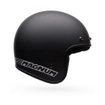 Casque jet Bell Magnum Solid- Noir mat 2