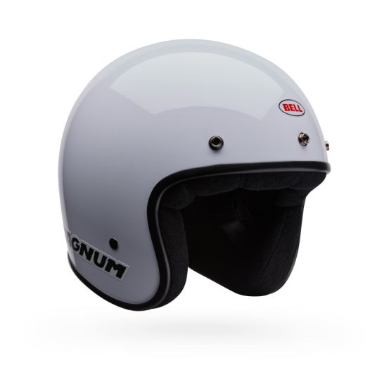 Casque jet Bell Magnum Solid- Blanc