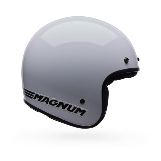 Casque jet Bell Magnum Solid- Blanc