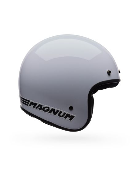 Casque jet Bell Magnum Solid- Blanc