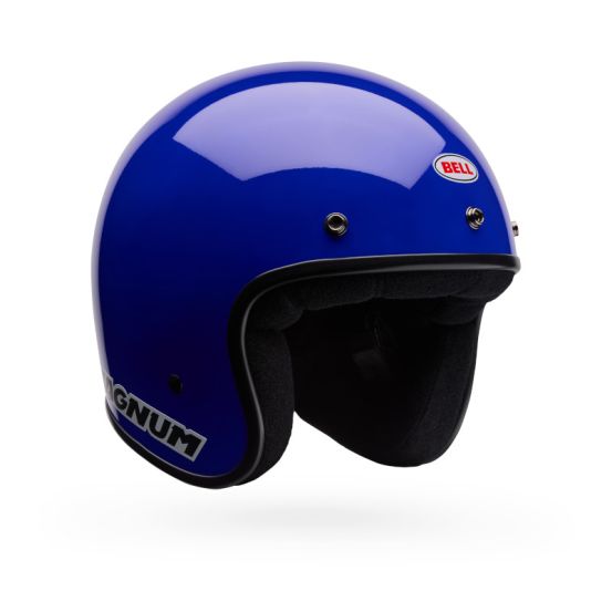 Casque jet Bell Magnum Solid- Bleu