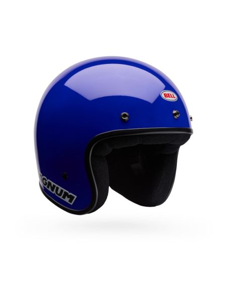 Casque jet Bell Magnum Solid- Bleu