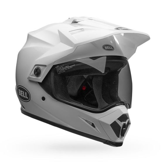 Casque cross Bell MX-9 Adventure MIPS Solid- Blanc
