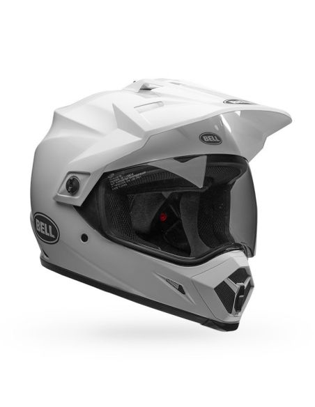 Casque cross Bell MX-9 Adventure MIPS Solid- Blanc