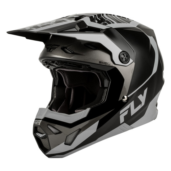 Casque cross Fly 2027 Formula CP Charge - Noir Gris