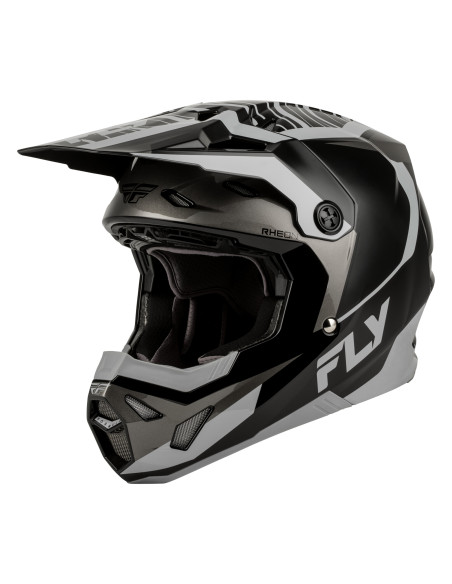 Casque cross Fly 2027 Formula CP Charge - Noir Gris