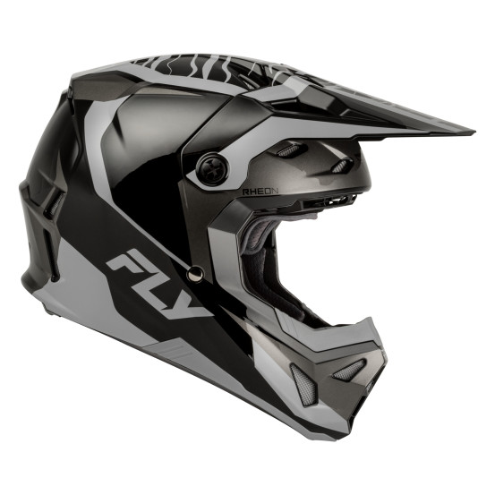 Casque cross Fly 2027 Formula CP Charge - Noir Gris