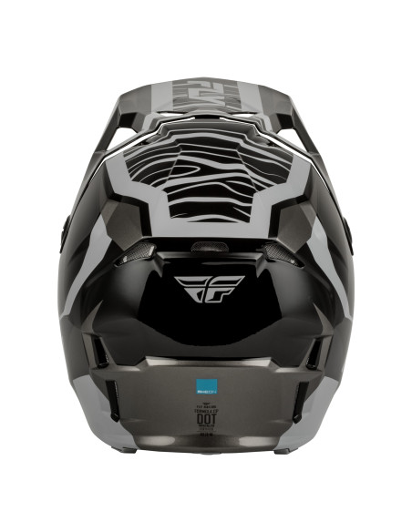 Casque cross Fly 2027 Formula CP Charge - Noir Gris
