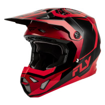 Casque cross Fly 2027 Formula CP Charge - Noir Rouge 2