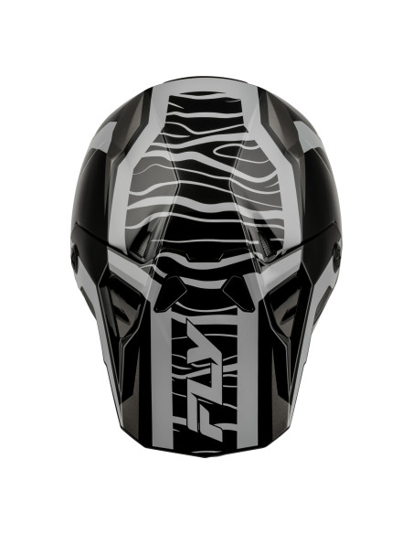 Casque cross Fly 2027 Formula CP Charge - Noir Gris