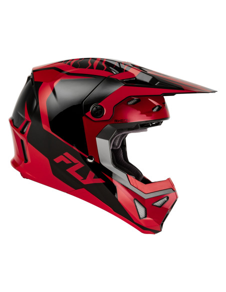 Casque cross Fly 2027 Formula CP Charge - Noir Rouge