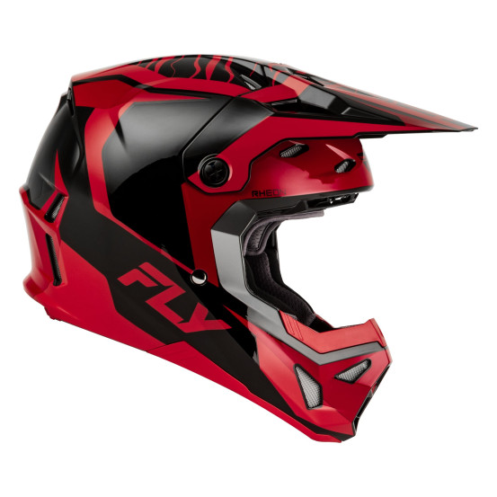 Casque cross Fly 2027 Formula CP Charge - Noir Rouge