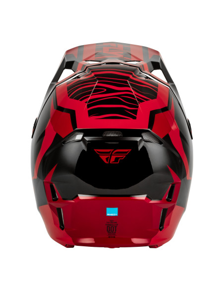 Casque cross Fly 2027 Formula CP Charge - Noir Rouge