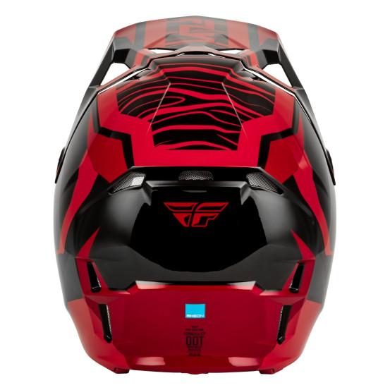 Casque cross Fly 2027 Formula CP Charge - Noir Rouge