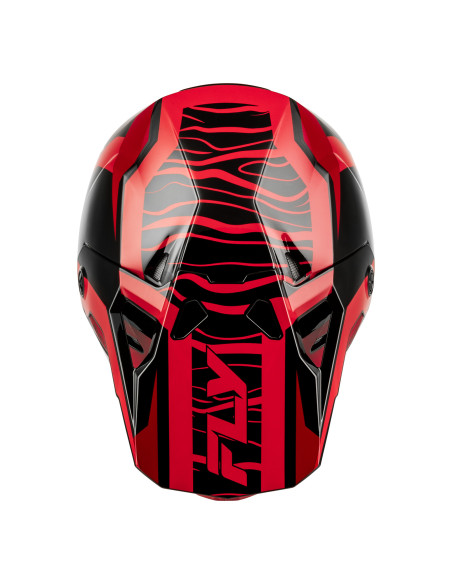 Casque cross Fly 2027 Formula CP Charge - Noir Rouge