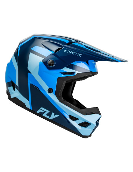 Casque cross Fly 2027 Kinetic Sync - Bleu
