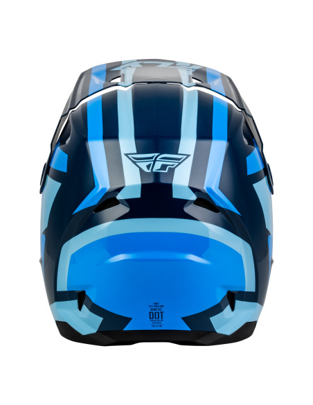 Casque cross Fly 2027 Kinetic Sync - Bleu