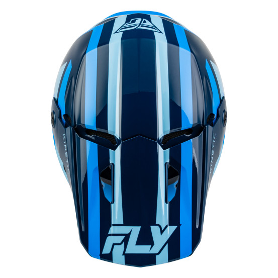 Casque cross Fly 2027 Kinetic Sync - Bleu