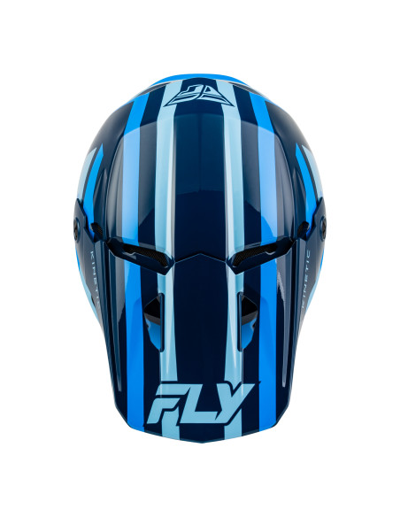 Casque cross Fly 2027 Kinetic Sync - Bleu