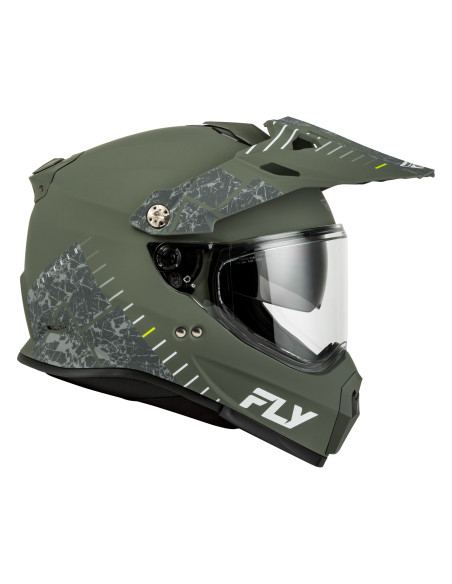 Casque Trail Fly 2027 Trekker - Vert Gris