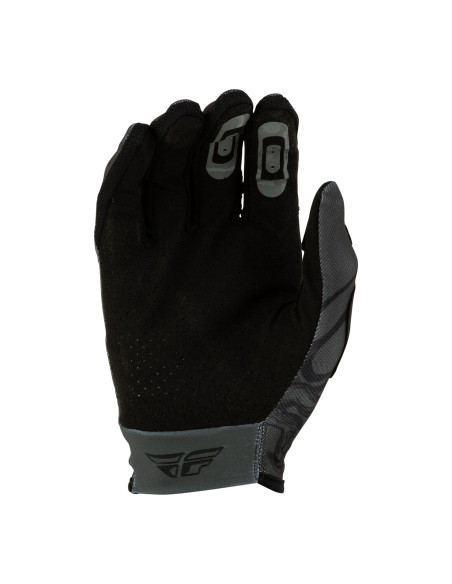 Gants cross enfant Fly 2027 Lite Dark Series - Gris Noir