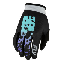 Gants cross enfant Fly 2027 Lite Flake - Noir Gris Multicolore