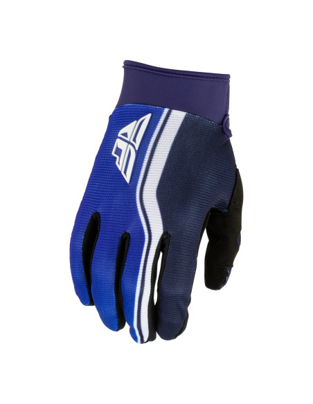 Gants cross Fly 2027 F-16 Raze - Bleu Blanc