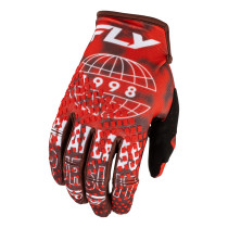 Gants cross Fly 2027 Kinetic Blur - Rouge Bordeaux
