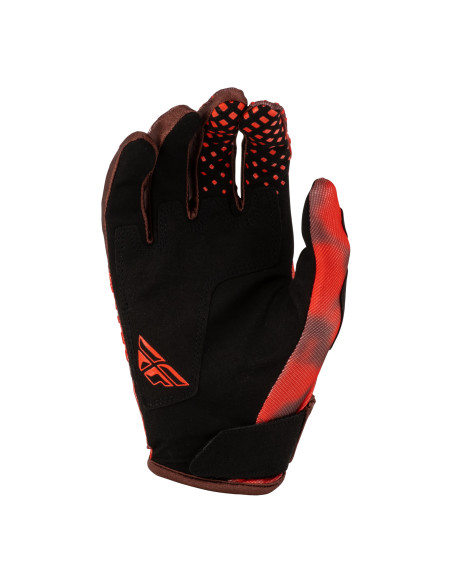 Gants cross Fly 2027 Kinetic Blur - Rouge Bordeaux