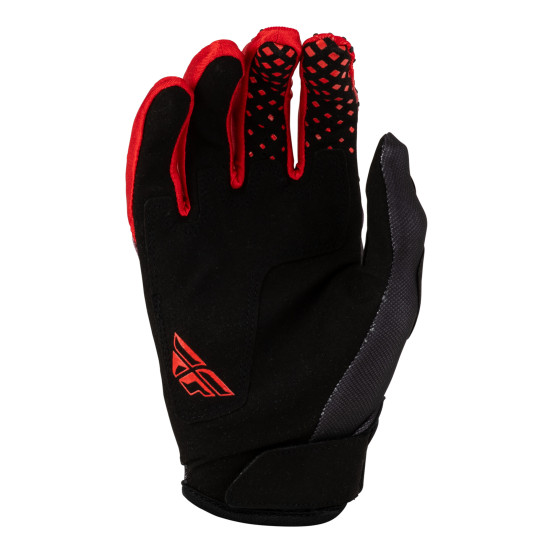 Gants cross Fly 2027 Kinetic Fade - Noir Rouge Blanc