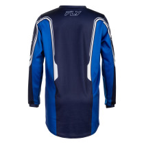 Maillot cross enfant Fly 2027 F-16 Raze - Bleu Blanc 2