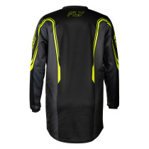 Maillot cross enfant Fly 2027 F-16 Raze - Noir Gris 2
