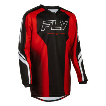 Maillot cross enfant Fly 2027 F-16 Raze - Noir Rouge Blanc