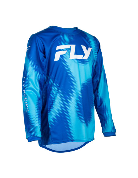 Maillot cross enfant Fly 2027 Kinetic Torch - Bleu