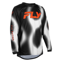 Maillot cross enfant Fly 2027 Kinetic Torch - Noir Blanc Orange