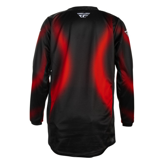 Maillot cross enfant Fly 2027 Kinetic Torch - Noir Rouge Blanc
